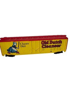 Tyco HO Scale Old Dutch Cleanser  Box Car Vintage Complete VGC